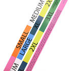 Full Color Printing Synthetic Paper Measuring Tape Disposable 1.5m × 2cm Size