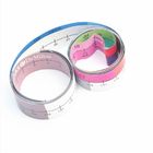 CMYK Synthetic Paper Measuring Tape Disposable Waterproof For Bra Fitter Measurement