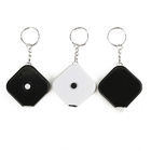 Wintape Name Personalized Handcraft Meter Square Shape Smooth Pull And Retract Mechanism Measures Tape With Keychain