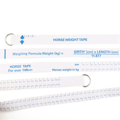 Wintape PVC Fiberglass Livestock Horse Weight Formula Measure Tape，Metric Centimeter Kilogram Horse Measuring Tape