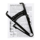 ABS Plastic Body Fat Caliper , Skin Fold Calipers For Fat Thickness Measuring
