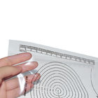 PE Plastic Disposable Wound Care Measurement Ruler Transparent With Bullseye