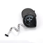 1.5m Black Compact BMI Measuring Tape For Body Fitness Measuring