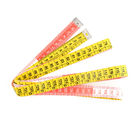 150cm Fiberglass PVC Tape Measure Colorful Anti Stretch Soft For Sewing