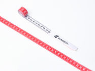 Double Sided Plastic Clothing Tape Measure 150cm With Red White 2 Colors
