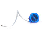 10FT 3M Lightweight Steel Tape Measure With Blue Transparent Plastic Shell