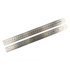 Heavy Duty 12 Inch Stainless Steel Ruler Non Bendable Silver Color
