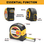Professional 2 In 1 Laser Measure Tape 130ft Laser Distance Meter 16ft Continuous Measurement