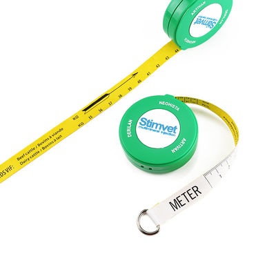 Wintape Plastic Animal Husbandry Measuring Tool Durable Cattle Measuring Band Made Of Fiber-Glass Heart Girth Measurer