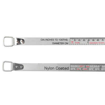 Wintape Extra Long 12ft 3.6 M Steel Measuring Tape with Clear Scales and Inch Markings Durable Diameter Measuring Tape
