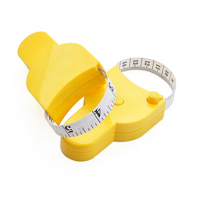 Wintape Yellow Custom Retractable Case Tape Measure Multifunctional Quick Access Accurate Fitness Measuring Tape