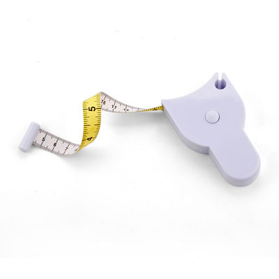 80in Body Measure Tape Arms Chest Thigh Or Waist Vinyl Coating Measuring Tape For Personal Trainer