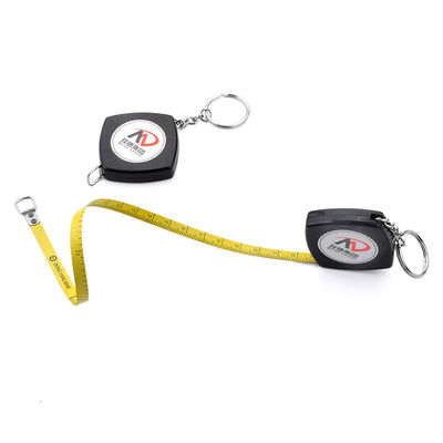 Wintape Compact 2m Pipe Diameter Tape Measure Mini Metal Ruler With Keychain