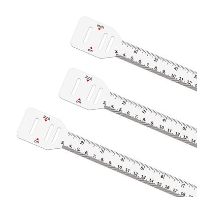 Customized Sturdy PP Plastic Head Mid Upper Arm Circumference Tape 60 Inches For Adults Measuring