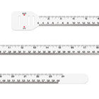 Customized Sturdy PP Plastic Head Mid Upper Arm Circumference Tape 60 Inches For Adults Measuring