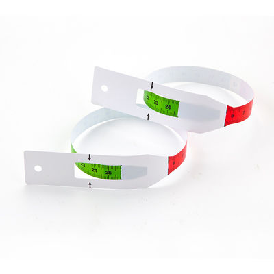 Flexible Washable PP Mid Upper Arm Circumference Tape For Child Nutrition Assessment