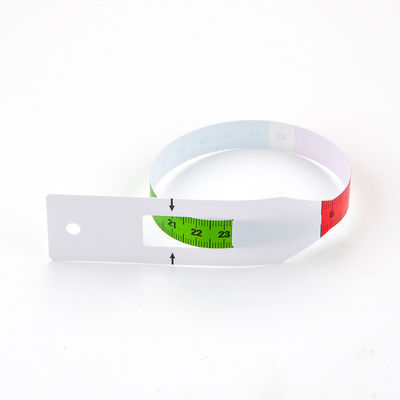 Flexible Washable PP Mid Upper Arm Circumference Tape For Child Nutrition Assessment