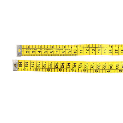Soft Flat Sewing Tailor Tape Measure 150 Centimeters Portable Body Height Metric Scale For Waist Circumference