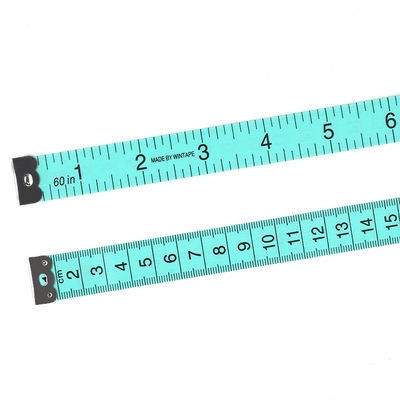 Bright Green Sewing Vinyl Measuring Tape Ruler Wintape 60 Inches Accurate Measurements