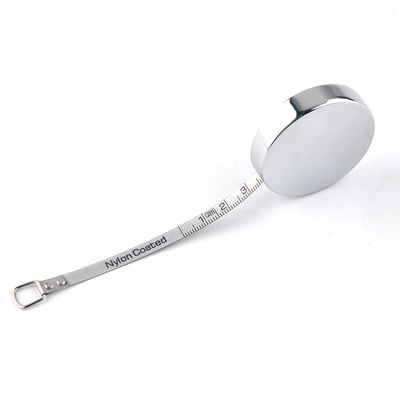 Wintape Metal 2M/80inches Key Chain Mini Small Steel Tape Measure Metric & Inch Double Scale Steel Tape