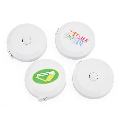 Wintape Push Button Soft Retractable Pocket White Tape Measure Double-Sided Professional Tailor'S Measuring Tape