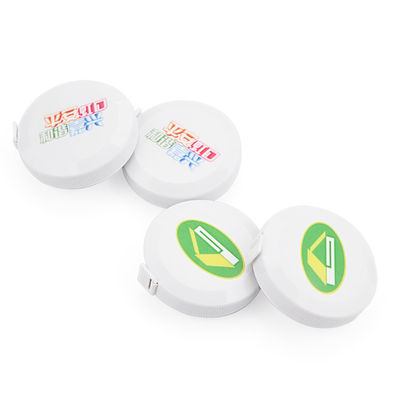 Wintape Push Button Soft Retractable Pocket White Tape Measure Double-Sided Professional Tailor'S Measuring Tape