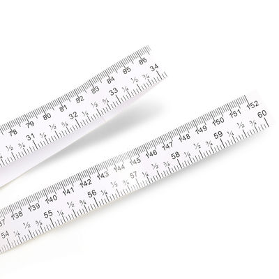 Custom Logo 1.5 M/60 Inch Paper Tape Measure Wound Measuring Rulers Color Print Paper Ruler For Hospital
