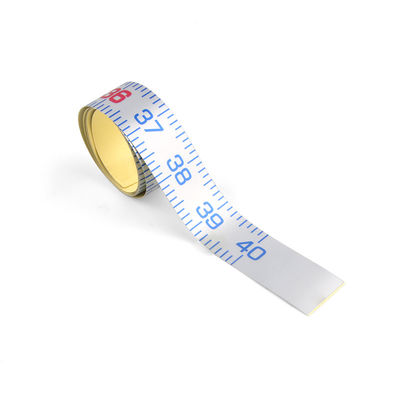 40-Inch Custom Logo Length Waterproof high-quality vinyl Fish Ruler Measure Tape With Adhesive Back