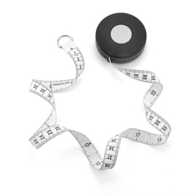 150cm 60 Inch Cute Sewing Cloth Tailor Fabric Metric Inch Retractable Measuring Tape With Logo Sticker