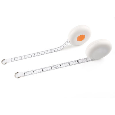 8 Inches Custom Printed Retractable Tailor Body Height Waterproof Tape Measure Flexible Material Fitness Measurement