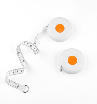 8 Inches Custom Printed Retractable Tailor Body Height Waterproof Tape Measure Flexible Material Fitness Measurement