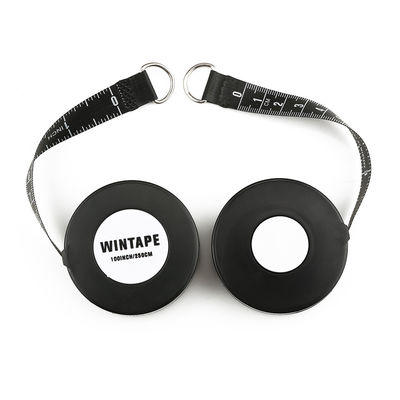 Wintape Clear Large Numbers 100 Inches 2.5meters Extra Long Black Tape Measure For Clothing Designer