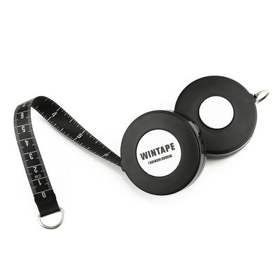 Wintape Clear Large Numbers 100 Inches 2.5meters Extra Long Black Tape Measure For Clothing Designer