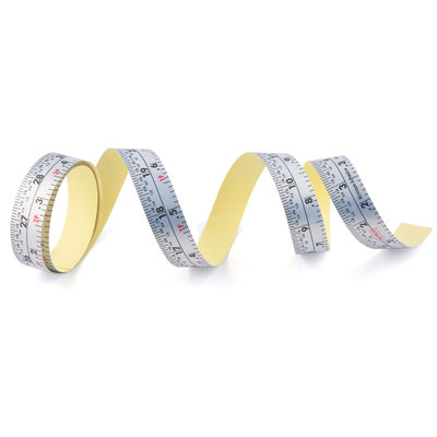 Wintape New 40 Inches Fractions And Decimals Scales Adhesive Measuring Ruler Waterproof Sticker Measurement Tape