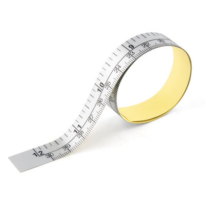 Wintape 12-Inch Right To Left Direction Measuring Guide For Workbench Plastic Oil Proof Sticker-Back Measurement Tap