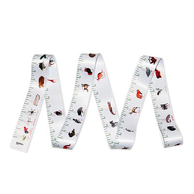 Wintape Extra Long Colorful Image Printing Surface Fabric Texture Nylon Fabric Measuring Tape Band