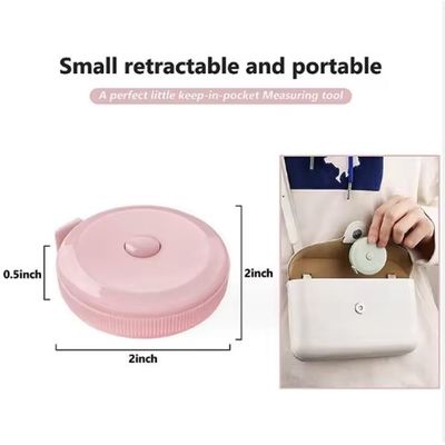 Wintape Fashion 60-Inch 1.5 Meter Soft Retractable Tape Body Tailor Sewing Craft Cloth Dieting Measuring Tape