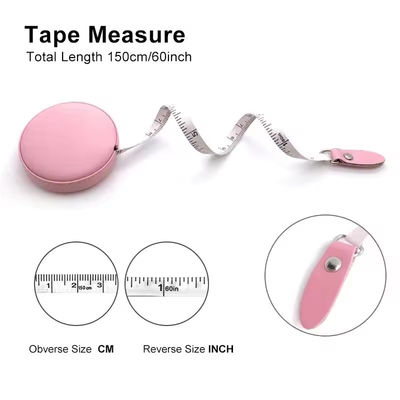 Wintape Leather Soft Tape Measuring Body Measurements Accurate Scale Sewing Tape Measure With Logo Brand Printing