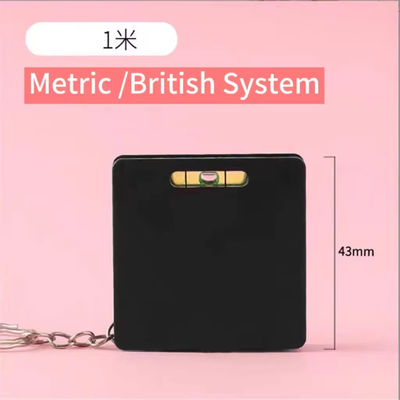 Wintape Custom Promotional Gift Logo Mini Steel Tape Measure With Spirit Level Small Metric Imperial Measuring Tape
