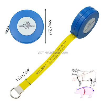 Livestock Cow Weighing Tape Measure Easy To Use Pig Cattle Animal Body Weight Measure Tape Soft Measuring Tape