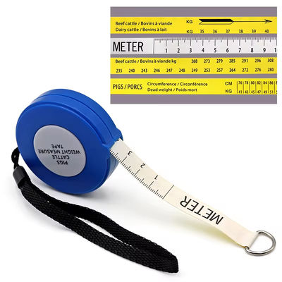 Livestock Cow Weighing Tape Measure Easy To Use Pig Cattle Animal Body Weight Measure Tape Soft Measuring Tape