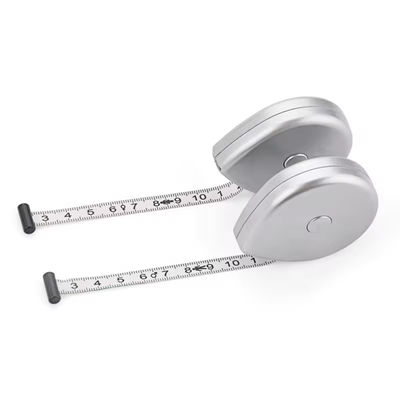 Wholesale 1.5M Tape Measure BMI Healthy Waist Measure Water Drop Plastic Ruler Automatic Retractable Gift Measuring Tape