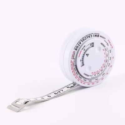 Wintape Promotion Round BMI Calculator With Measure Tape For Who Trying To Lose Weight Keep Track