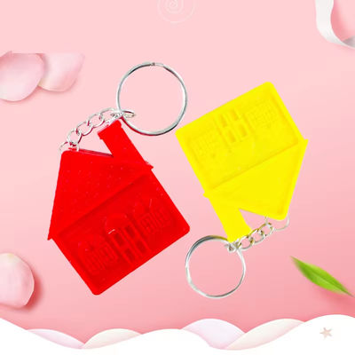 Wintape 1 Meter 3ft Mini House Measuring Key Chain Tape Imperial Promotion Mini Tape Measure