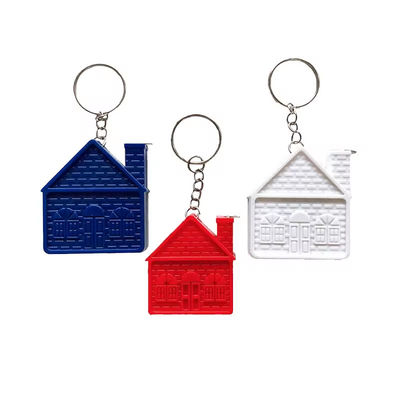 Wintape 1 Meter 3ft Mini House Measuring Key Chain Tape Imperial Promotion Mini Tape Measure