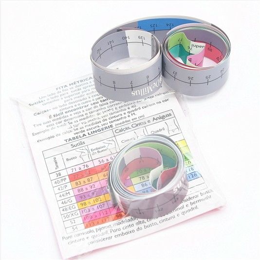 CMYK Synthetic Paper Measuring Tape Disposable Waterproof For Bra Fitter Measurement