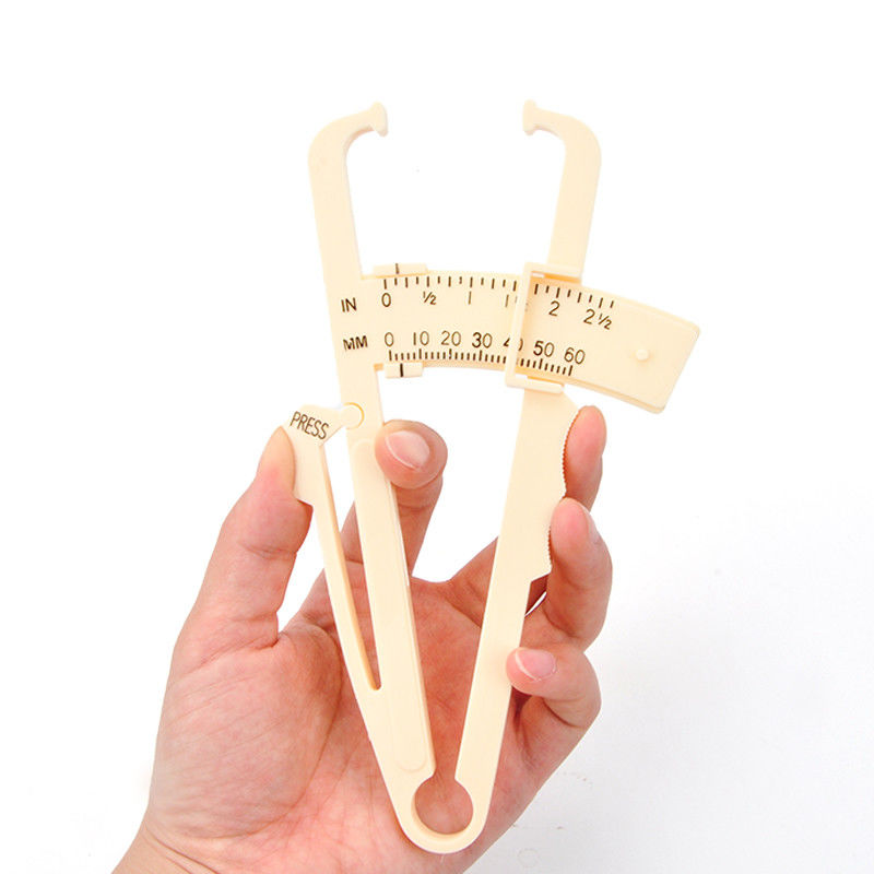 Centimeter Inch Body Fat Skin Caliper Calculator Manual For Household