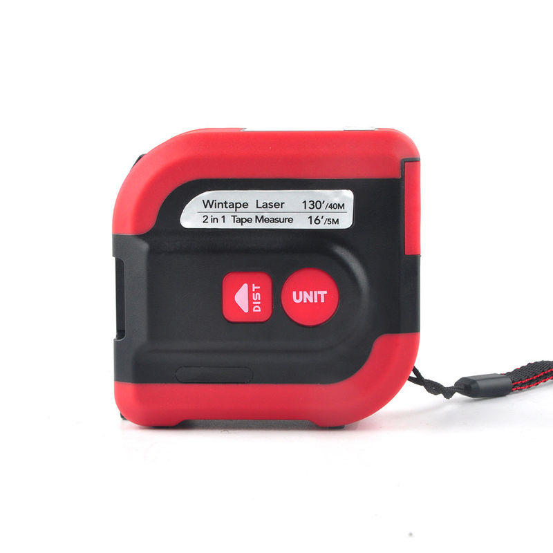 Custom Laser Measure Tape 130ft Laser Range Finder Laser Distance Meter Rechargeable For Outdoor