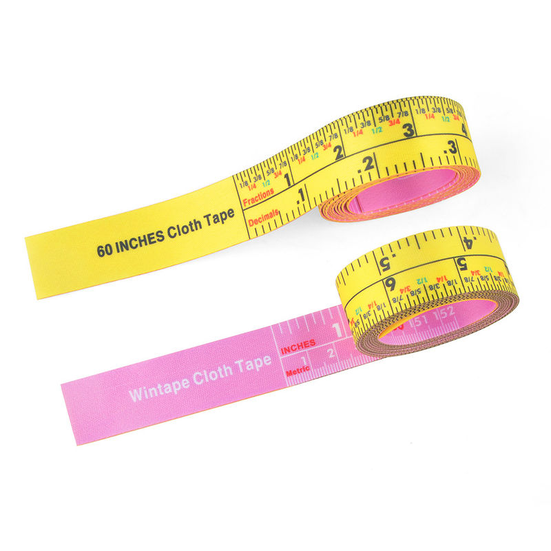 1.5m Lightweight Clothing Tape Measure Portable Measuring Objects Fabrics With Decimal Fraction
