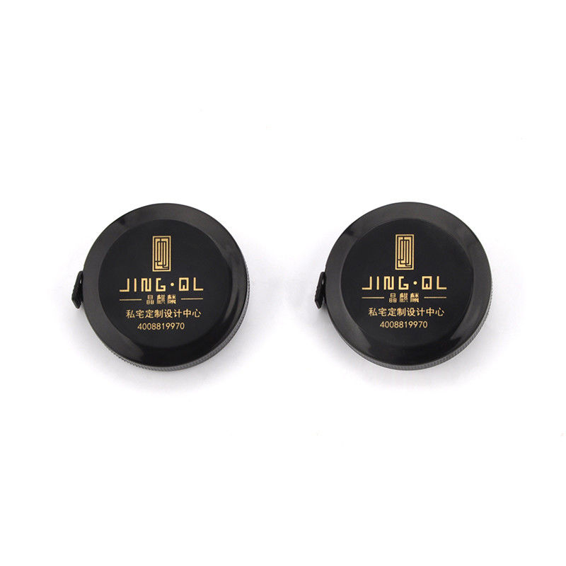 1.5m Black Soft Measuring Tape Body Tailor Tape Ruler Measure Fabric Double Scale Mini Sewing Retractable Measure Tool